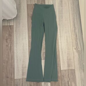 lululemon Green Align Flare Leggings